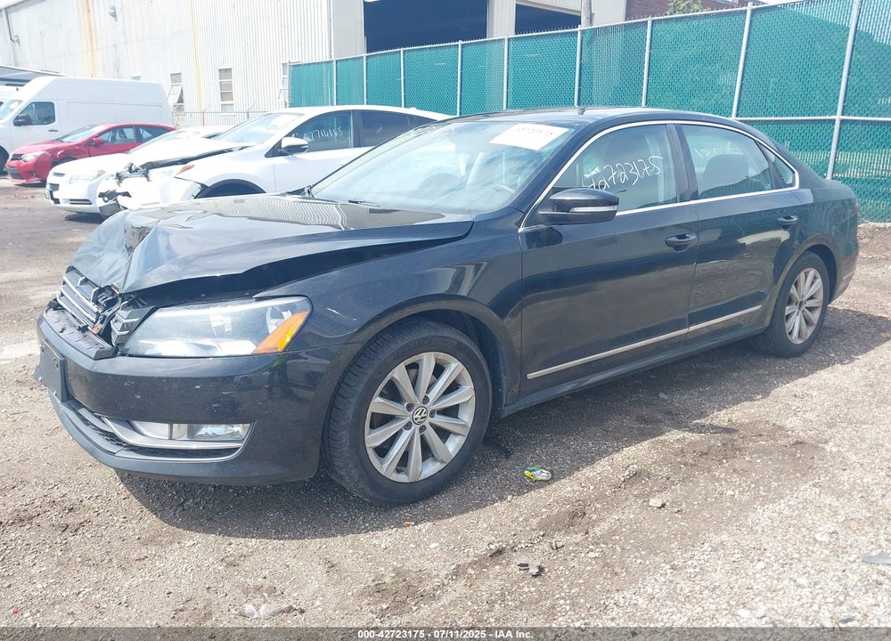 2013 VOLKSWAGEN PASSAT VIN: 1VWCP7A36DC058383