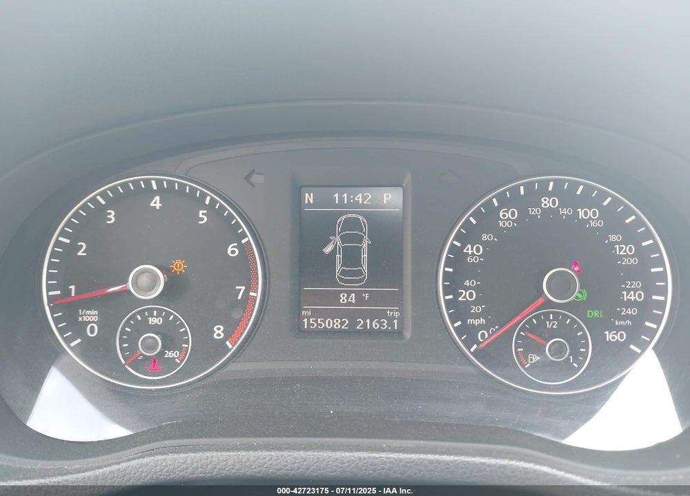 2013 VOLKSWAGEN PASSAT VIN: 1VWCP7A36DC058383