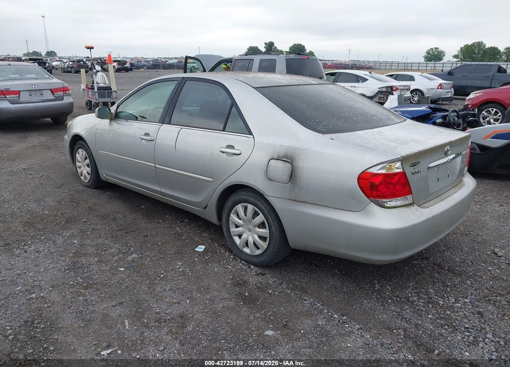 2005 TOYOTA CAMRY LE VIN: 4T1BE32K75U394344