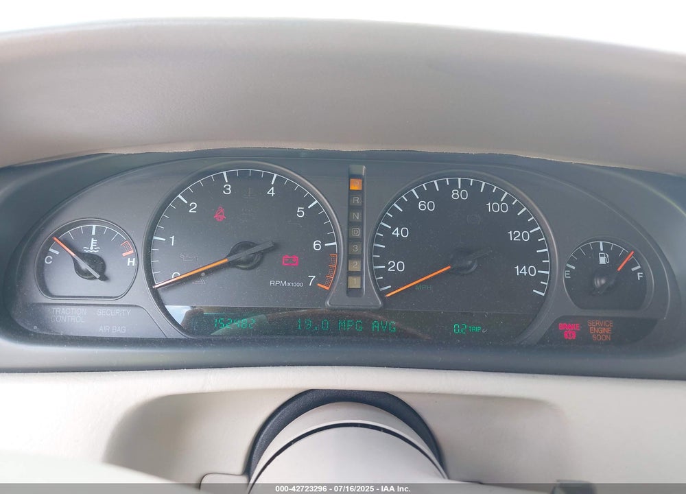 2001 CADILLAC ELDORADO ESC VIN: 1G6EL12Y31B107932
