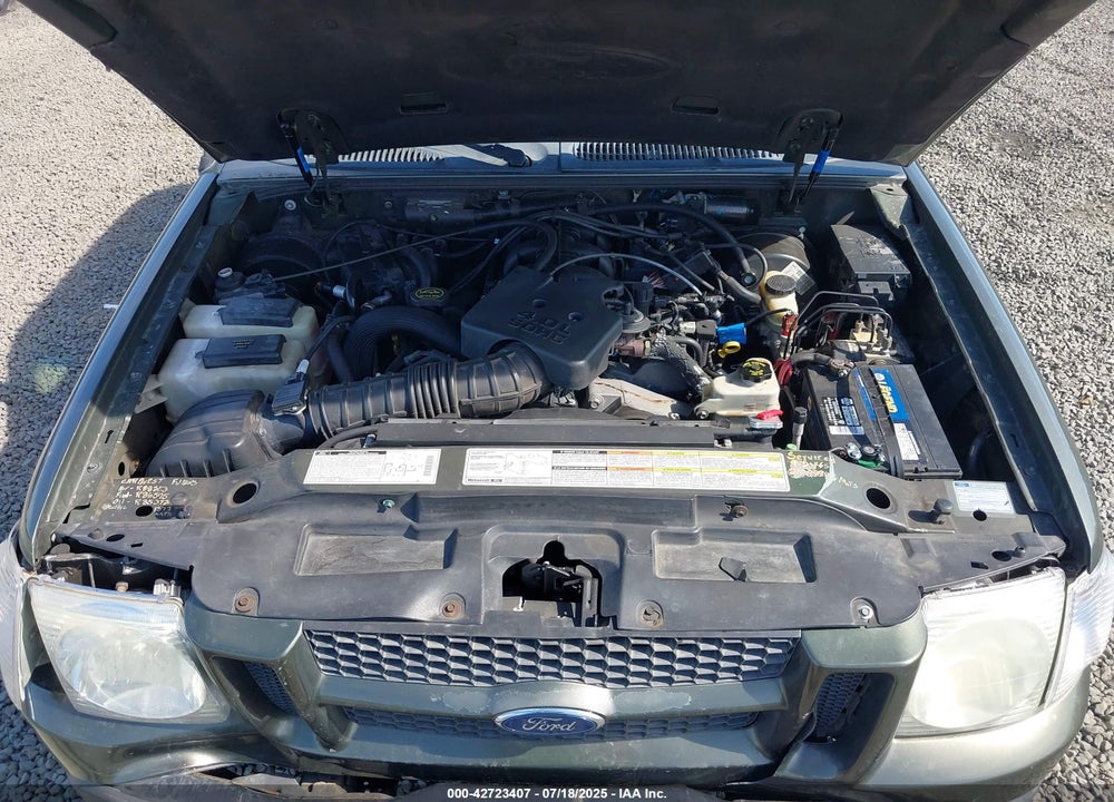 2001 FORD EXPLORER SPORT TRAC VIN: 1FMZU67E71UB39709