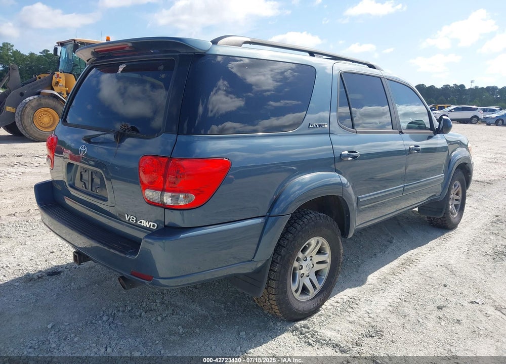 2006 TOYOTA SEQUOIA LIMITED V8 VIN: 5TDBT48A36S277235