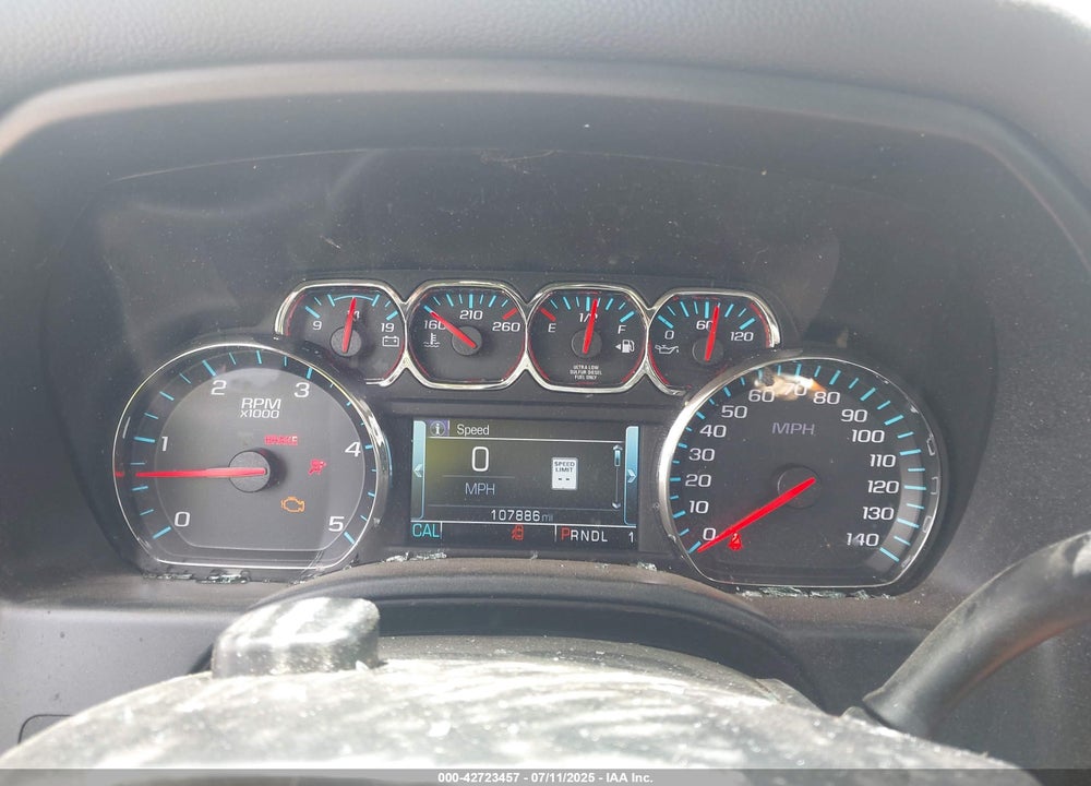 2019 CHEVROLET SILVERADO 2500HD LTZ VIN: 1GC1KTEY1KF230807