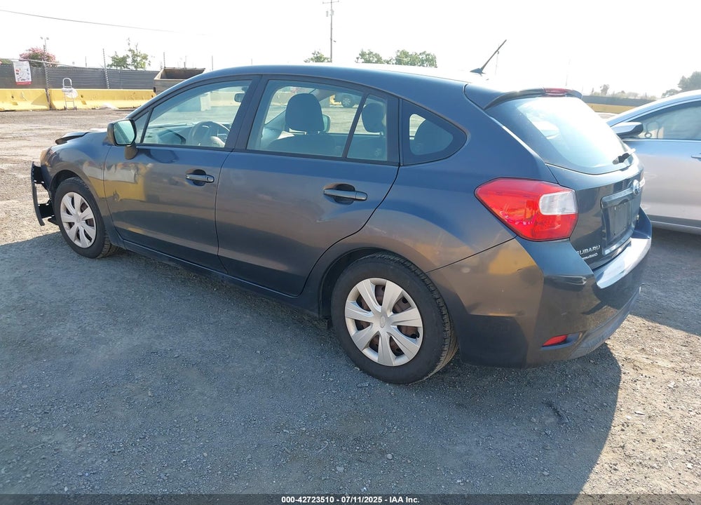 2013 SUBARU IMPREZA VIN: JF1GPAA67D2890578