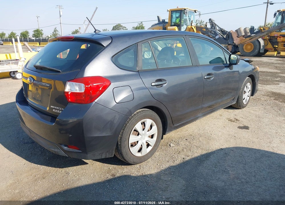 2013 SUBARU IMPREZA VIN: JF1GPAA67D2890578