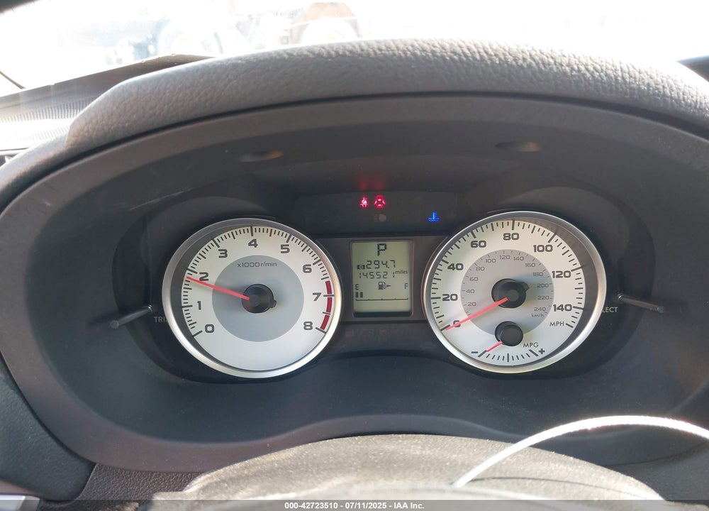 2013 SUBARU IMPREZA VIN: JF1GPAA67D2890578