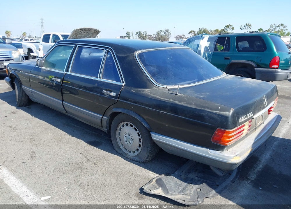 1991 MERCEDES-BENZ 420 SEL VIN: WDBCA35E4MA580934