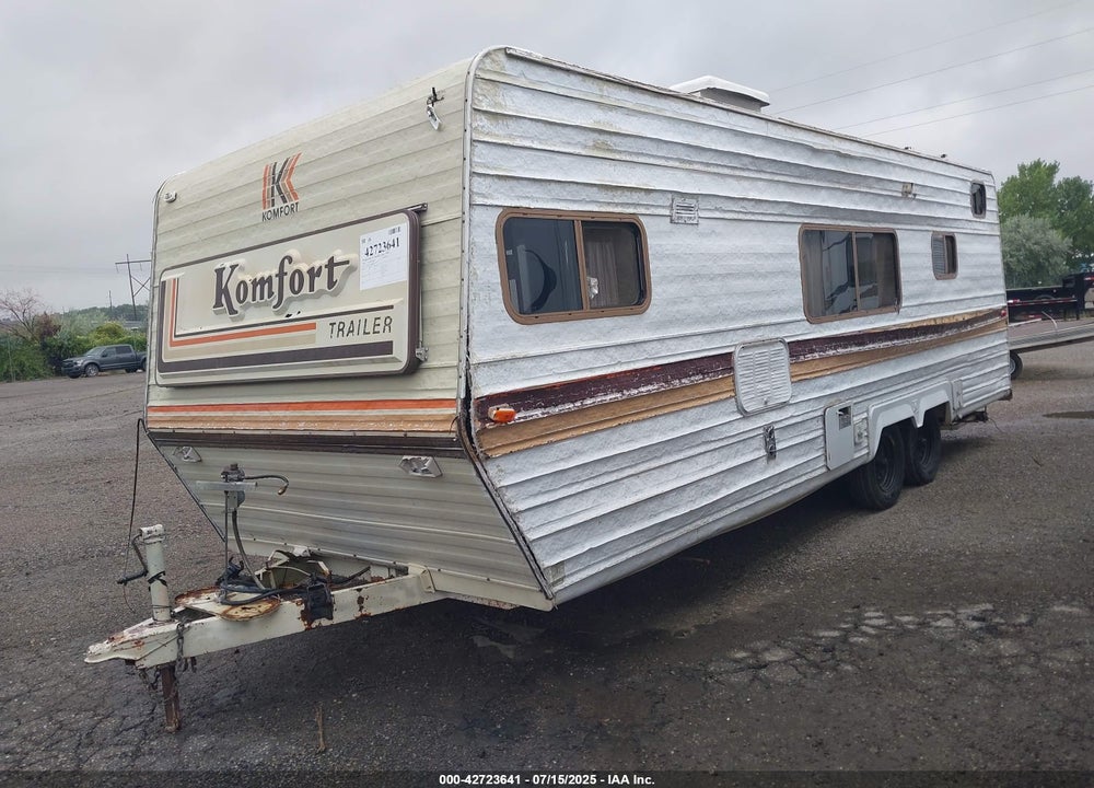 1986 KOMFORT OTHER VIN: 1K52KTL27G1007997