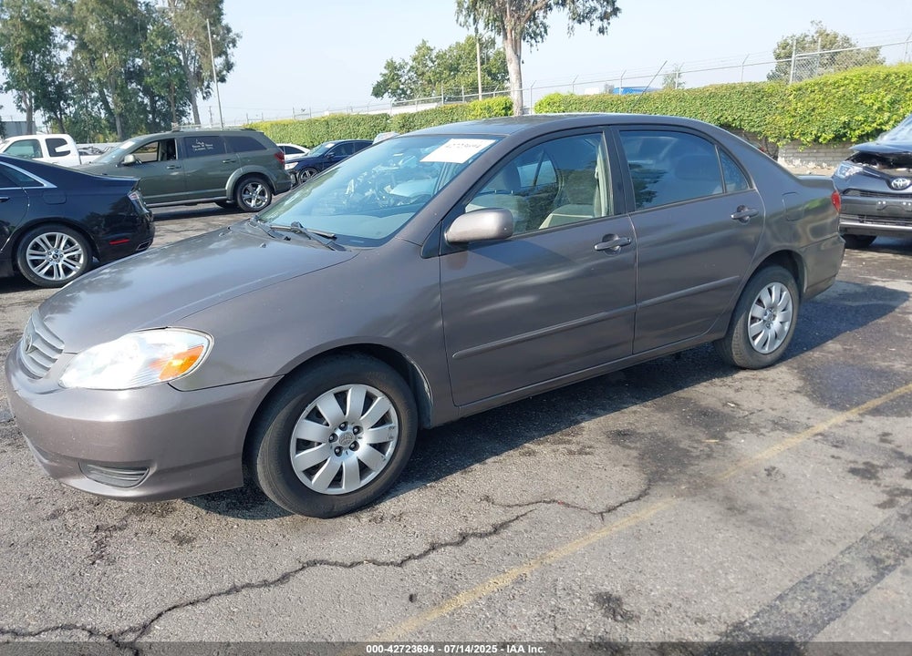 2004 TOYOTA COROLLA LE VIN: 1NXBR32E44Z253308