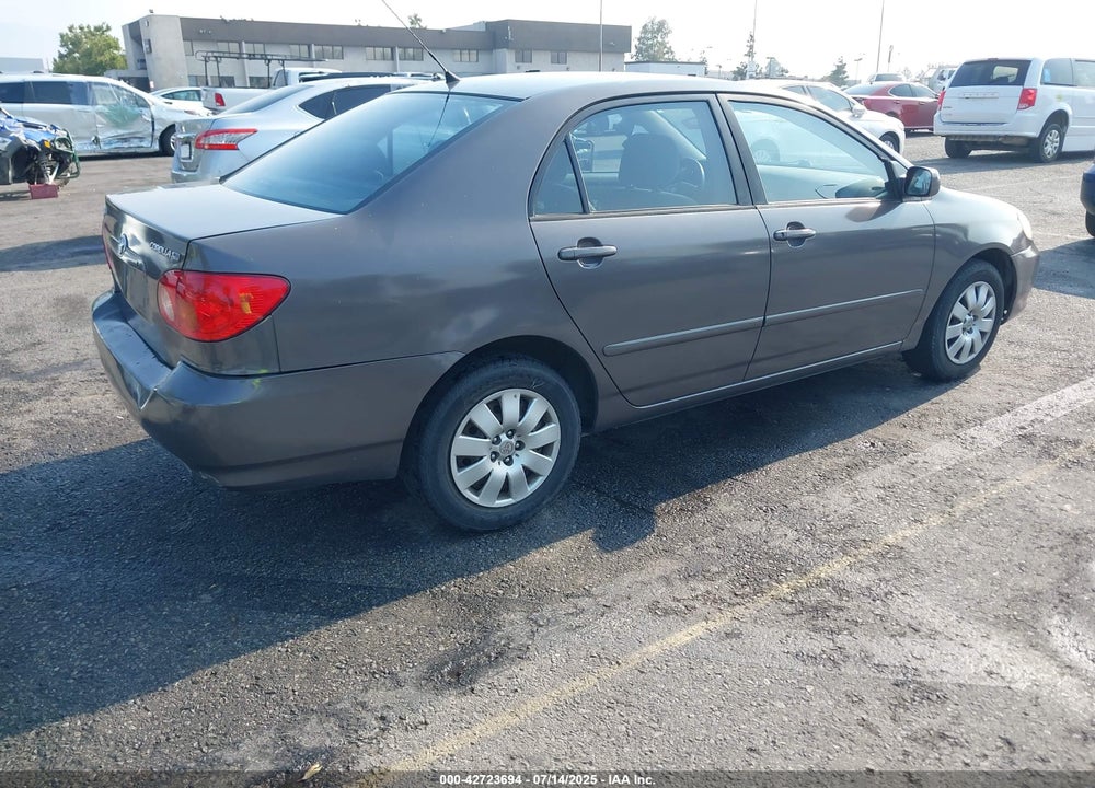2004 TOYOTA COROLLA LE VIN: 1NXBR32E44Z253308