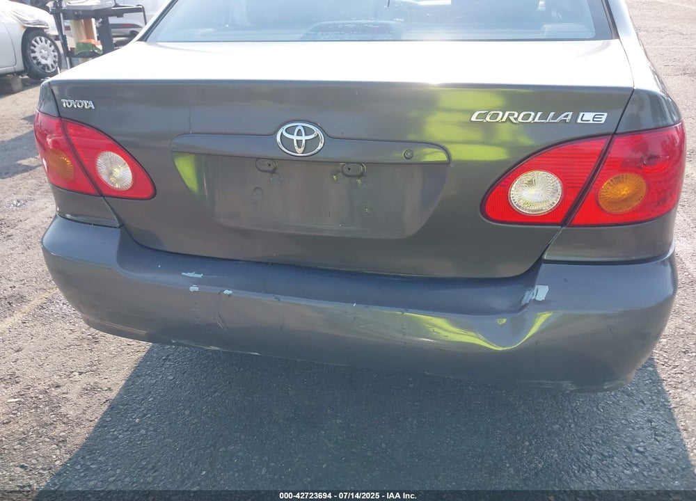 2004 TOYOTA COROLLA LE VIN: 1NXBR32E44Z253308