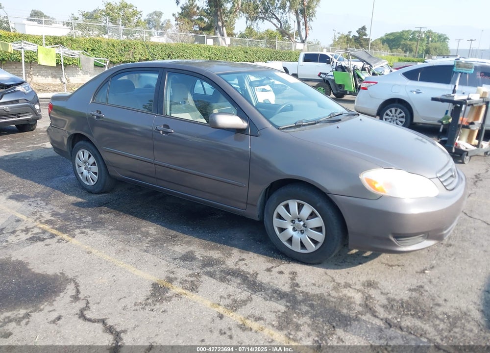 2004 TOYOTA COROLLA LE VIN: 1NXBR32E44Z253308