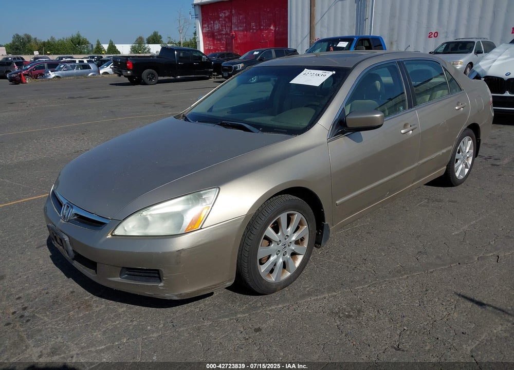 2007 HONDA ACCORD VIN: 1HGCM66557A084927