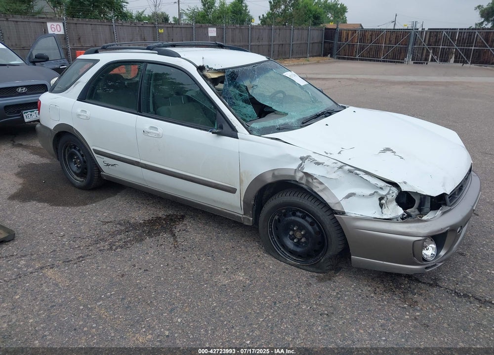 2003 SUBARU IMPREZA OUTBACK SPORT VIN: JF1GG68583G810197
