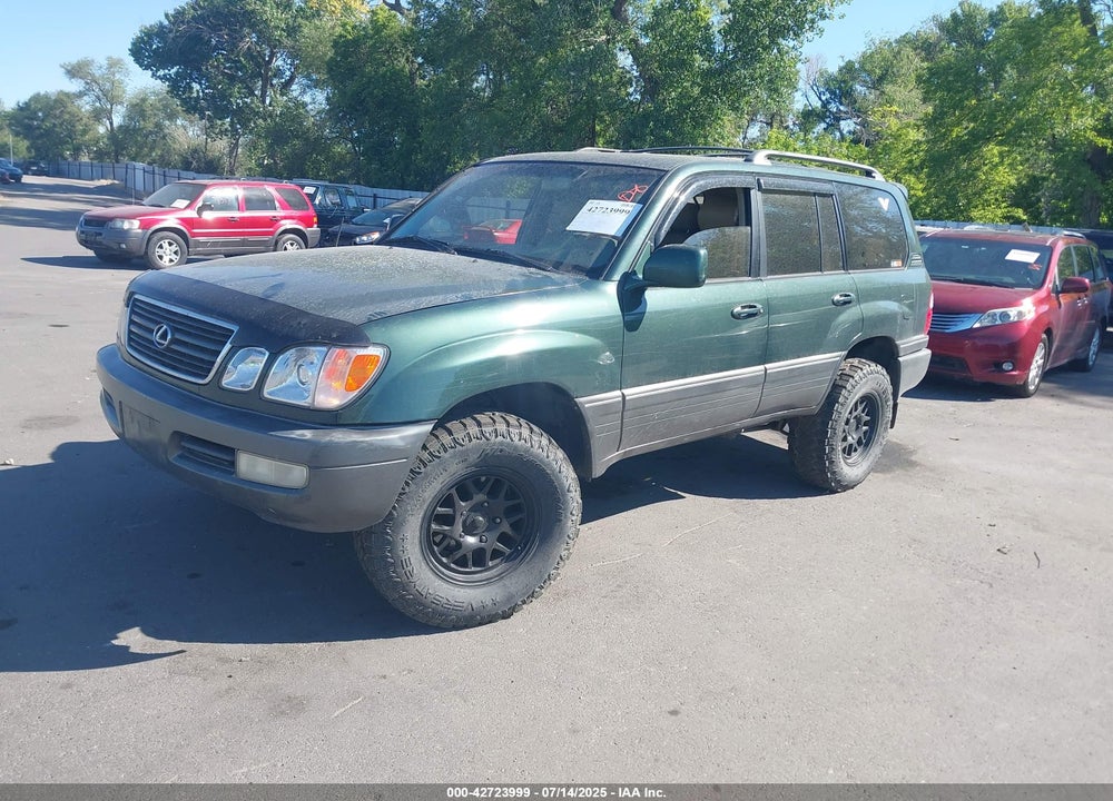 2000 LEXUS LX 470 VIN: JT6HT00W1Y0099509