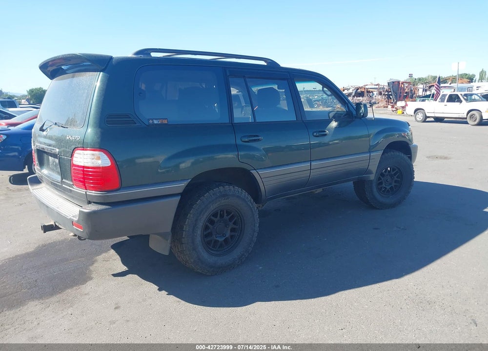 2000 LEXUS LX 470 VIN: JT6HT00W1Y0099509