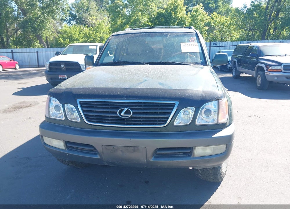2000 LEXUS LX 470 VIN: JT6HT00W1Y0099509