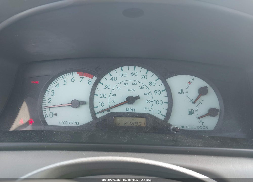 2004 TOYOTA COROLLA VIN: 2T1BR32E74C302518