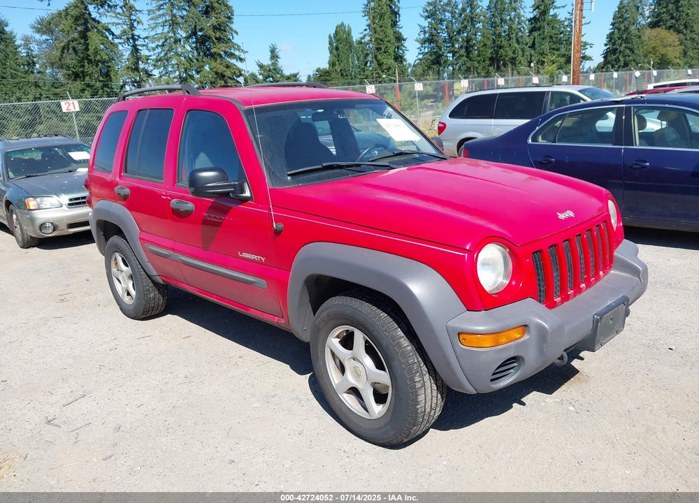 2004 JEEP LIBERTY SPORT VIN: 1J4GL48K54W129576