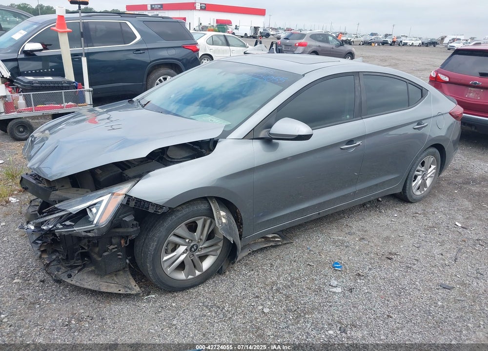 2019 HYUNDAI ELANTRA VIN: KMHD84LFXKU762485