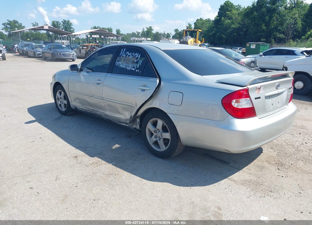 2004 TOYOTA CAMRY SE VIN: 4T1BE32K14U841524