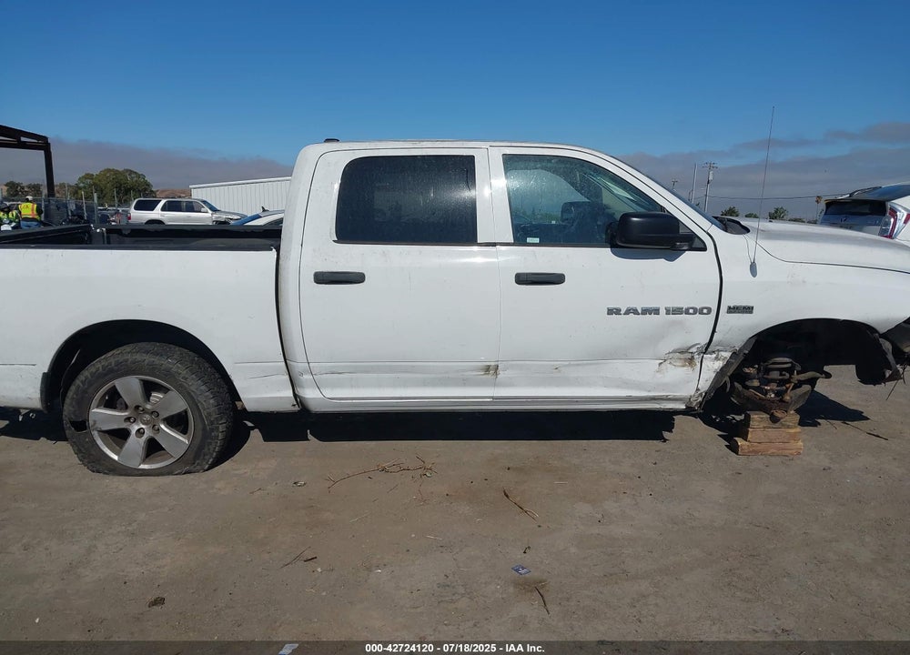 2012 RAM 1500 VIN: 1C6RD6KT8CS245845