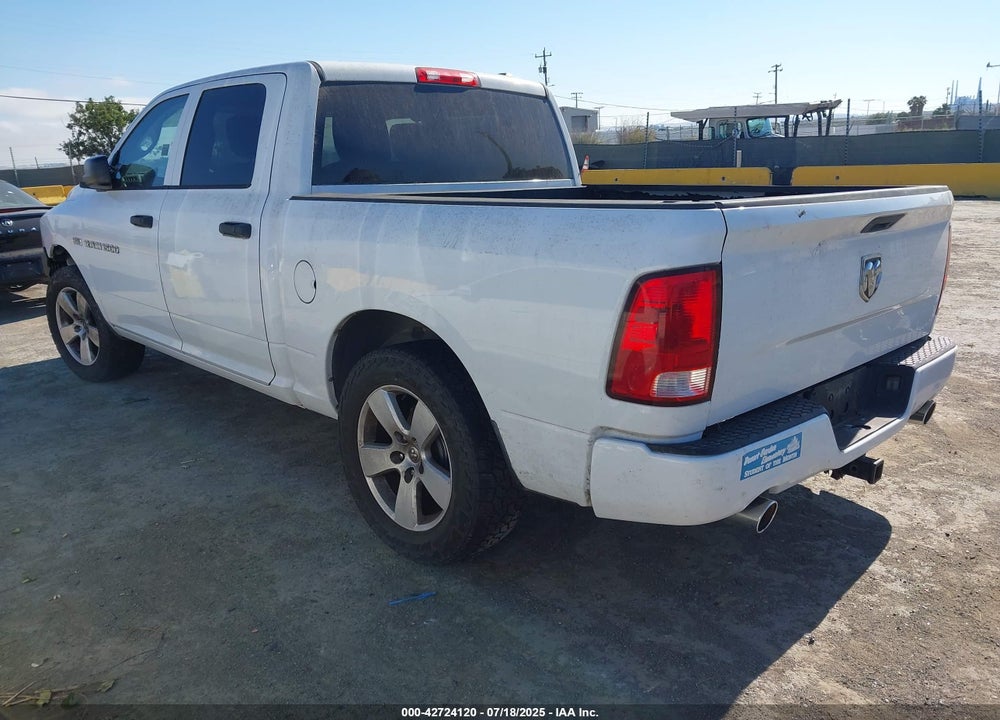 2012 RAM 1500 VIN: 1C6RD6KT8CS245845