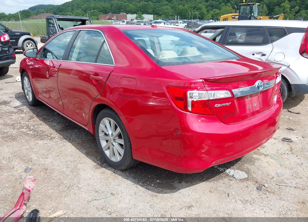 2012 TOYOTA CAMRY HYBRID XLE VIN: 4T1BD1FK5CU006574