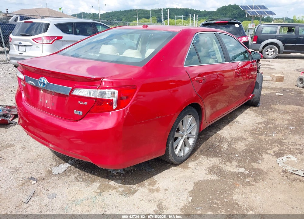2012 TOYOTA CAMRY HYBRID XLE VIN: 4T1BD1FK5CU006574