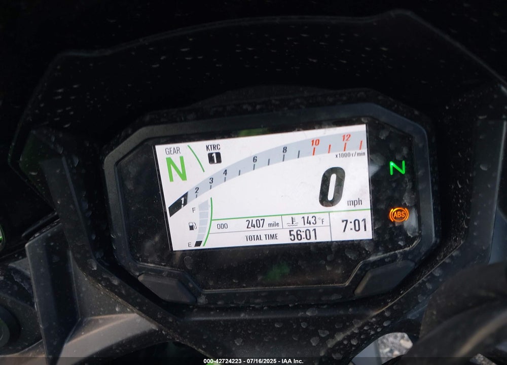2025 KAWASAKI EX650 P VIN: ML5EXEP14SDAE2754