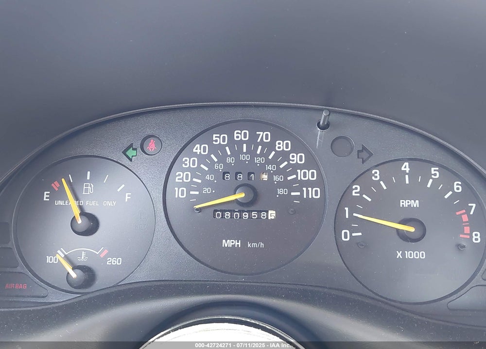 1995 CHEVROLET MONTE CARLO Z34 VIN: 2G1WX12X4S9117099