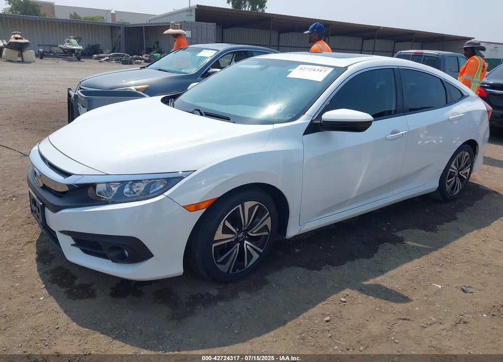 2018 HONDA CIVIC EX-L VIN: JHMFC1F77JX022161