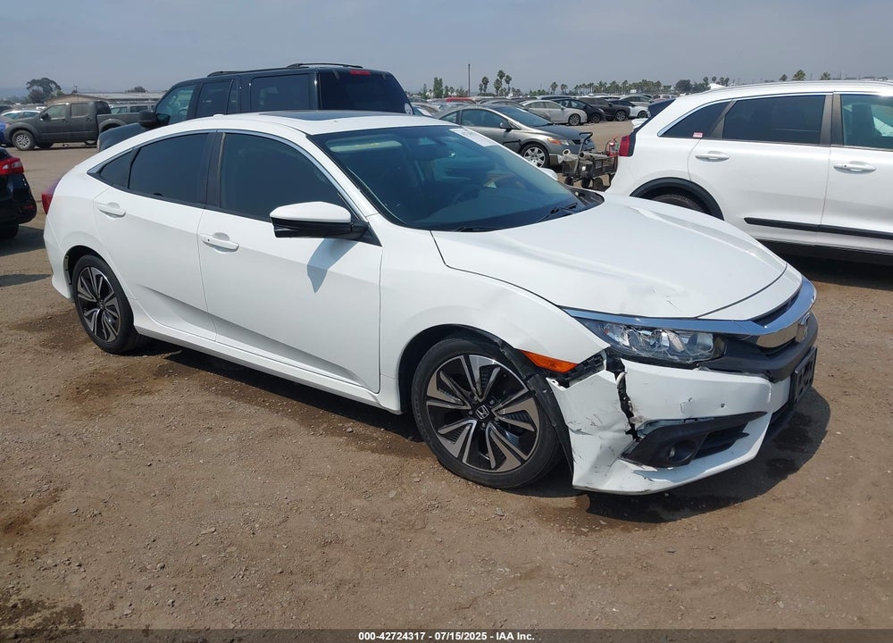 2018 HONDA CIVIC EX-L VIN: JHMFC1F77JX022161