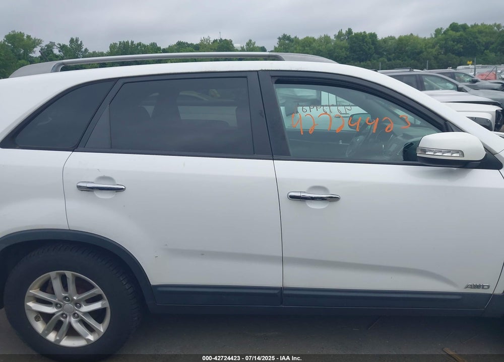 2015 KIA SORENTO LX VIN: 5XYKTCA6XFG616358