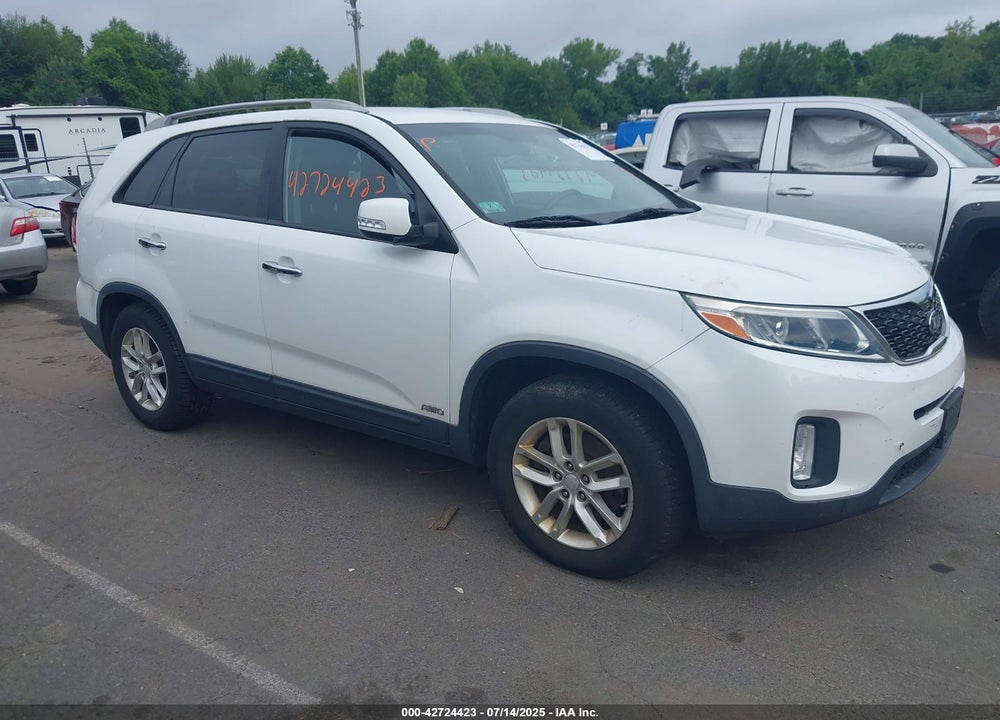 2015 KIA SORENTO LX VIN: 5XYKTCA6XFG616358