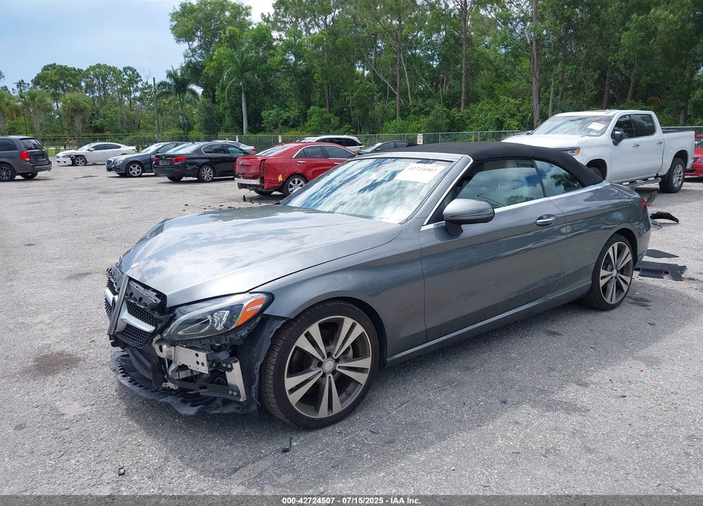 2017 MERCEDES-BENZ C CLASS VIN: WDDWK4JB3HF441681