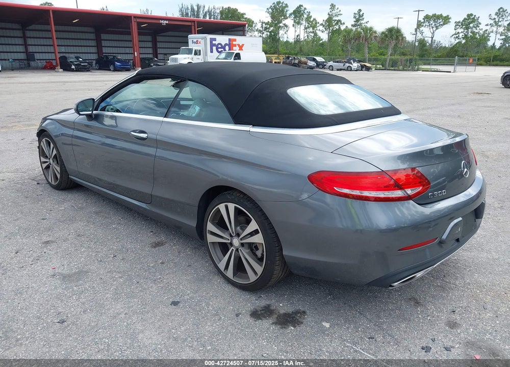 2017 MERCEDES-BENZ C CLASS VIN: WDDWK4JB3HF441681