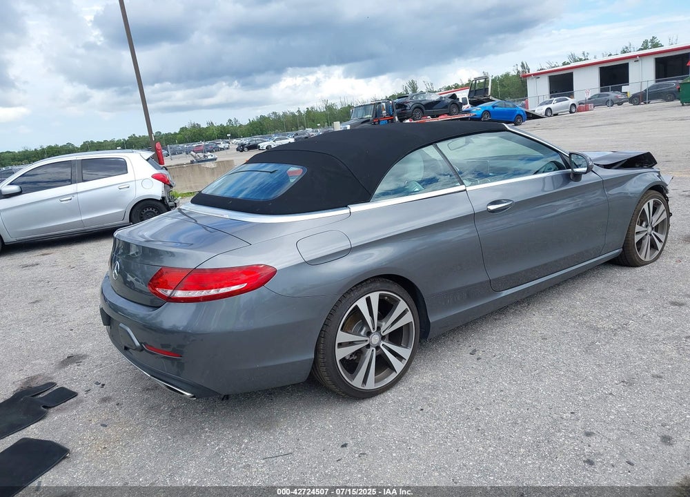 2017 MERCEDES-BENZ C CLASS VIN: WDDWK4JB3HF441681