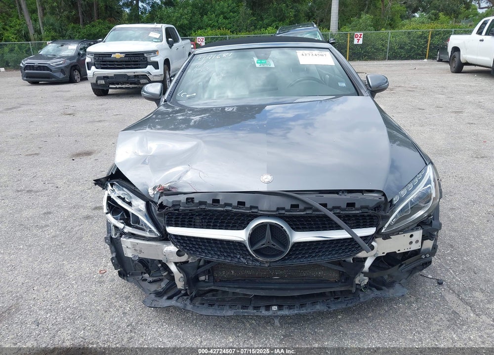 2017 MERCEDES-BENZ C CLASS VIN: WDDWK4JB3HF441681