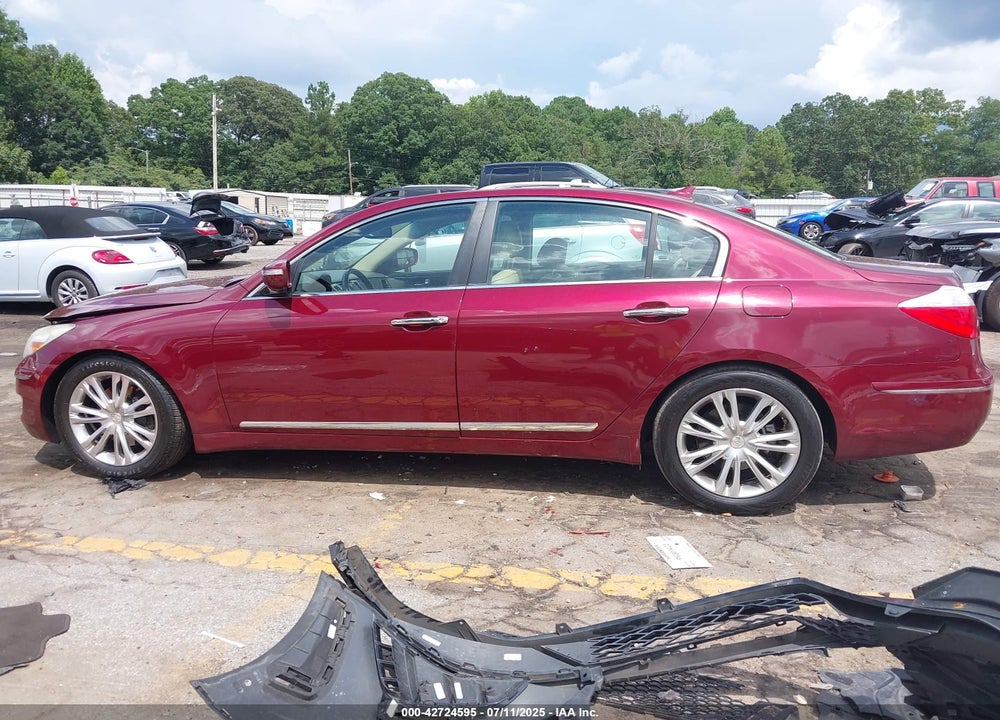 2010 HYUNDAI GENESIS VIN: KMHGC4DF4AU084163