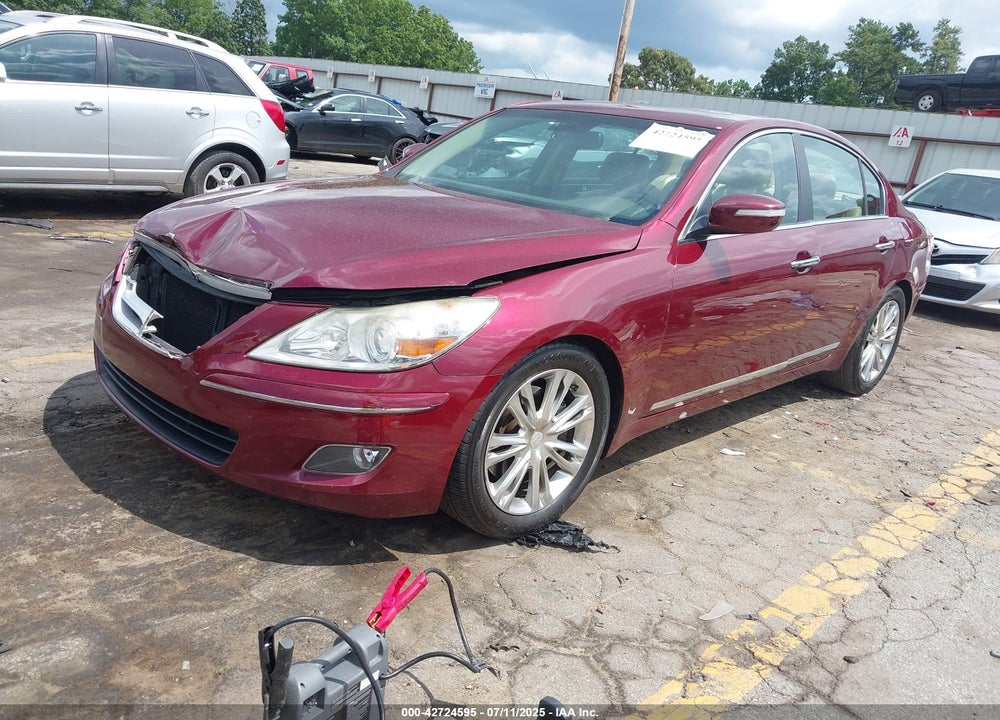 2010 HYUNDAI GENESIS VIN: KMHGC4DF4AU084163