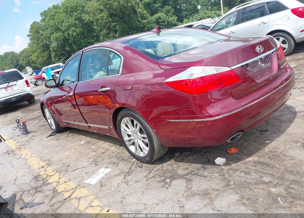 2010 HYUNDAI GENESIS VIN: KMHGC4DF4AU084163