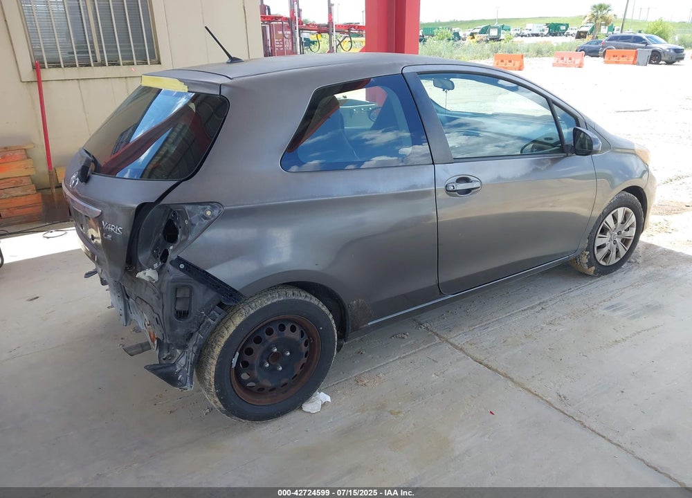 2012 TOYOTA YARIS VIN: JTDJTUD38CD518300