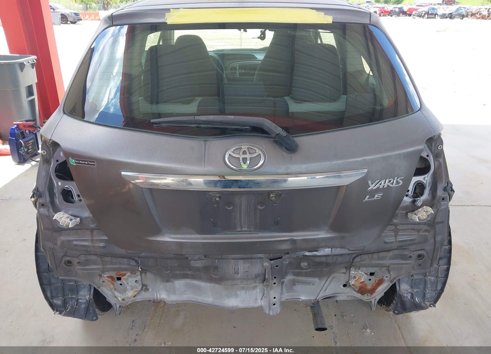 2012 TOYOTA YARIS VIN: JTDJTUD38CD518300