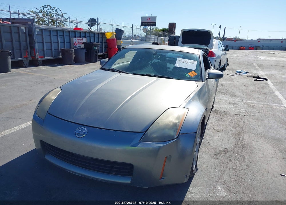 2003 NISSAN 350Z TOURING VIN: JN1AZ34E93T009576