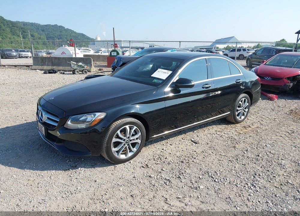 2018 MERCEDES-BENZ C CLASS VIN: WDDWF4KBXJR311890