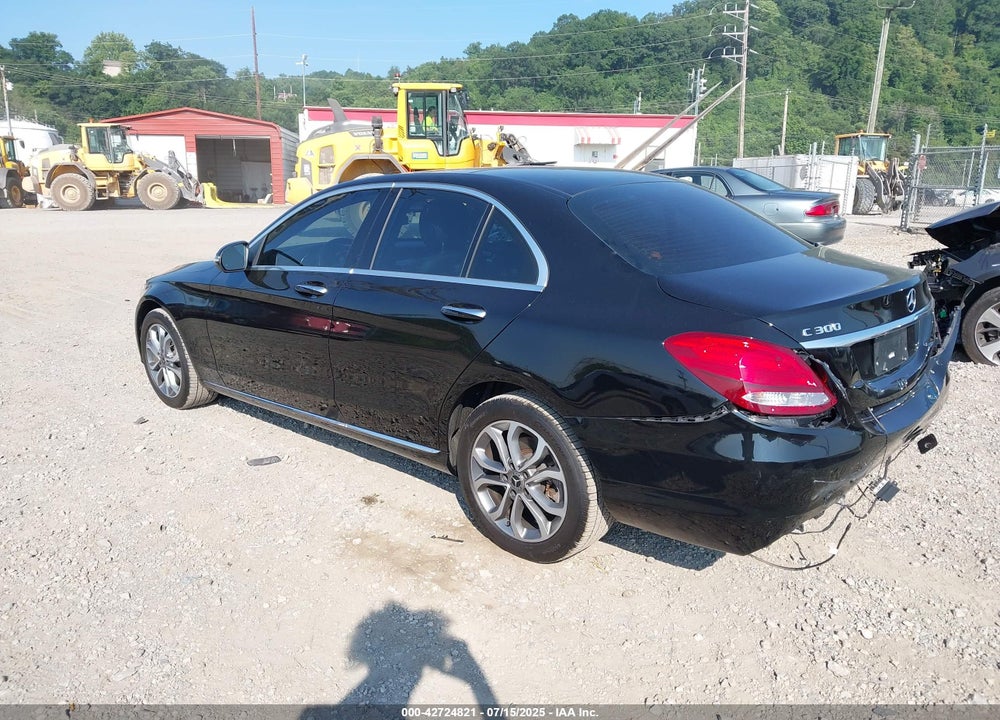 2018 MERCEDES-BENZ C CLASS VIN: WDDWF4KBXJR311890