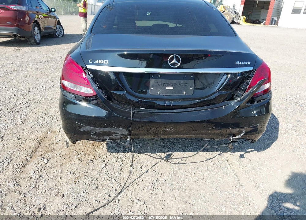 2018 MERCEDES-BENZ C CLASS VIN: WDDWF4KBXJR311890