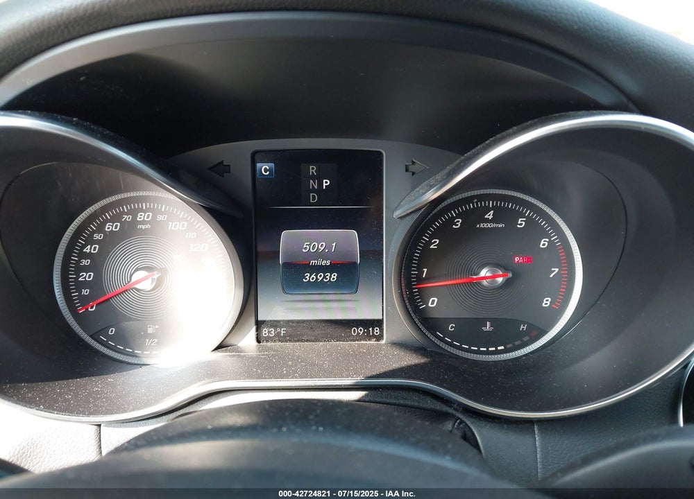 2018 MERCEDES-BENZ C CLASS VIN: WDDWF4KBXJR311890