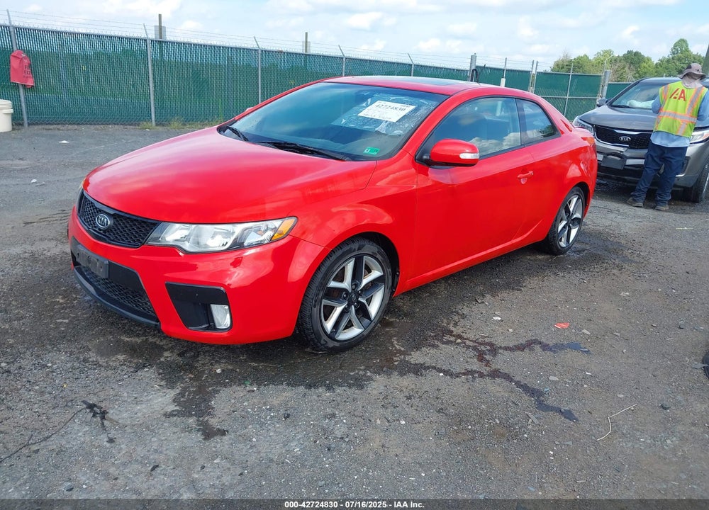 2010 KIA FORTE KOUP VIN: KNAFW6A3XA5258032